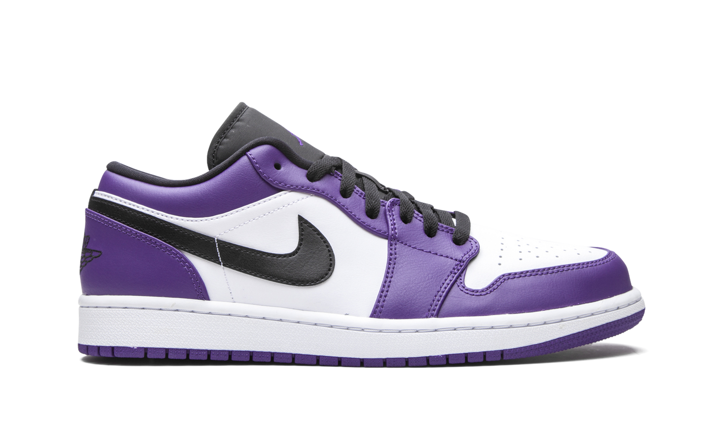 Air Jordan 1 Low "Court Purple" 553558 500