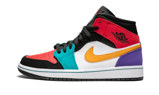 Air Jordan 1 Mid "Multicolor" 554724 125