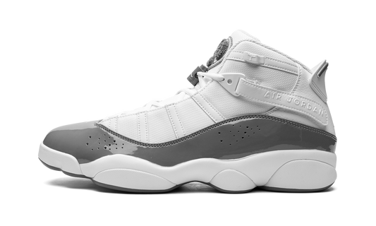 Jordan 6 rings "White / Cool Grey" 322992 121