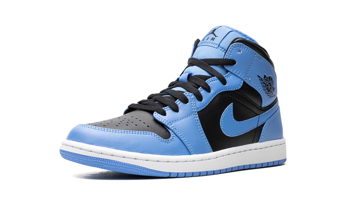 Air Jordan 1 Mid "University Blue Black" DQ8426 401