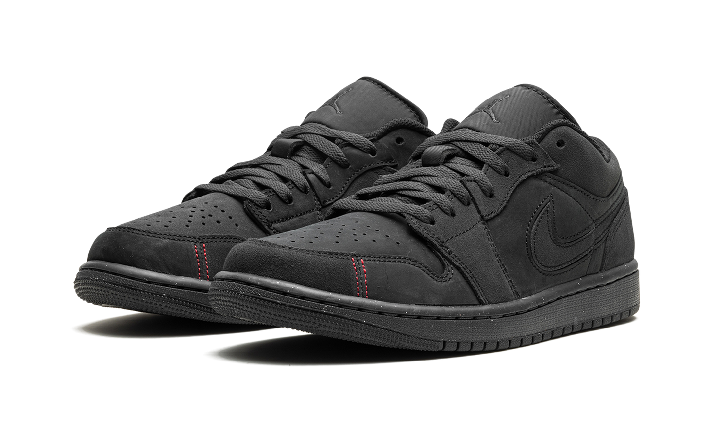 Air Jordan 1 Low SE Craft "Dark Smoke Grey / Varsity Red" FD8635 001