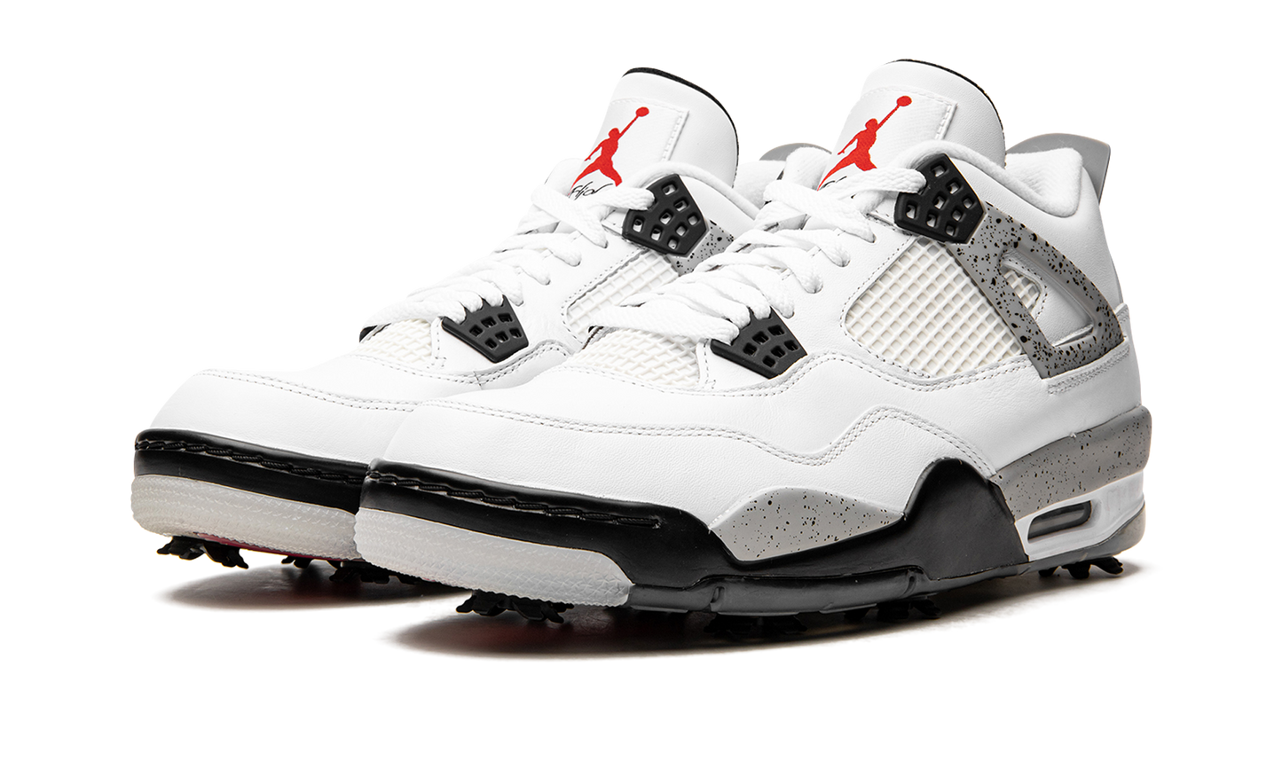 Air Jordan 4 Golf "White Cement" CU9981 100