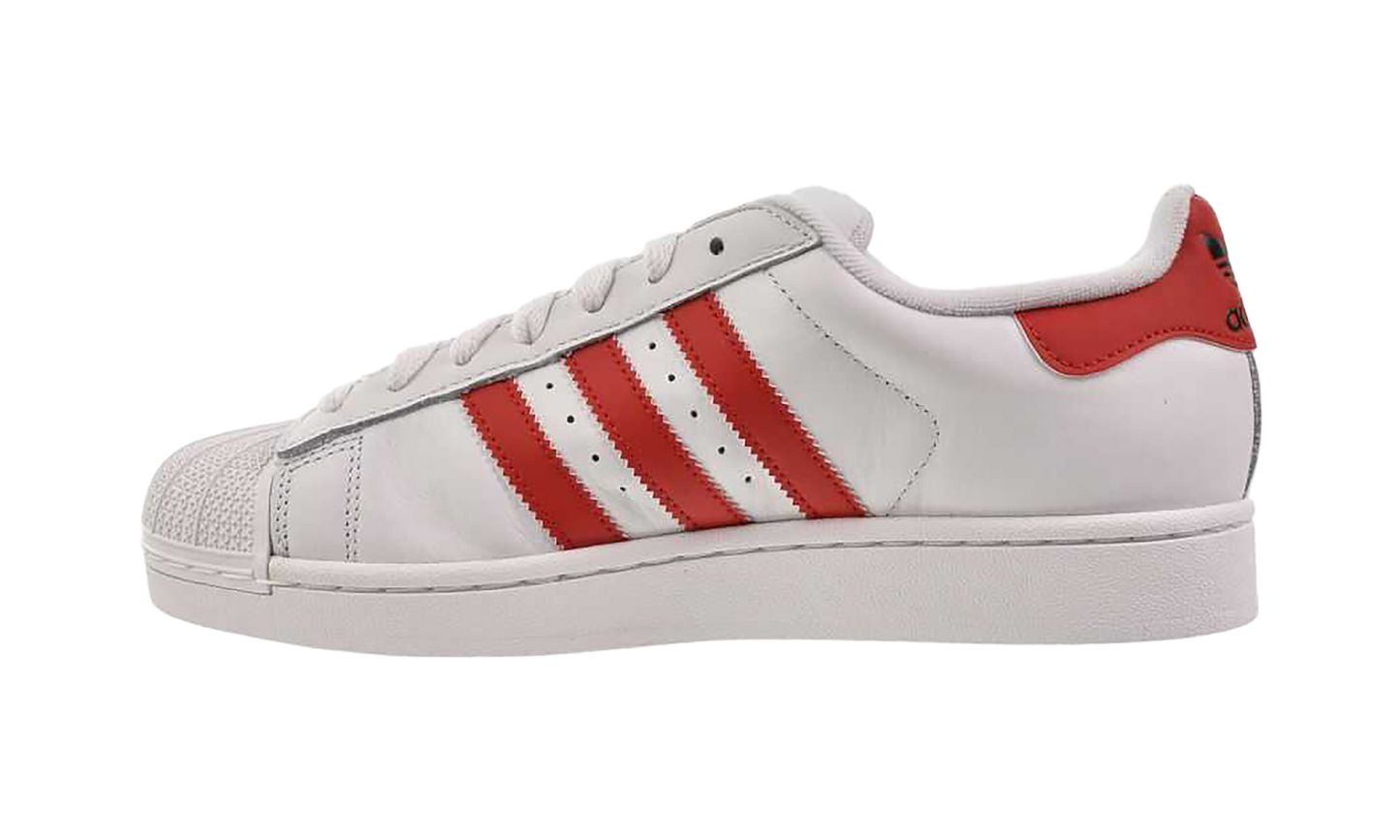 Superstar II "Cloud White / Better Scarlet"