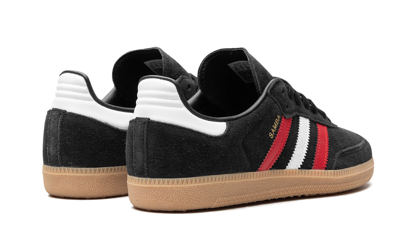 Samba OG "core black/better scarlet/GUM 3"