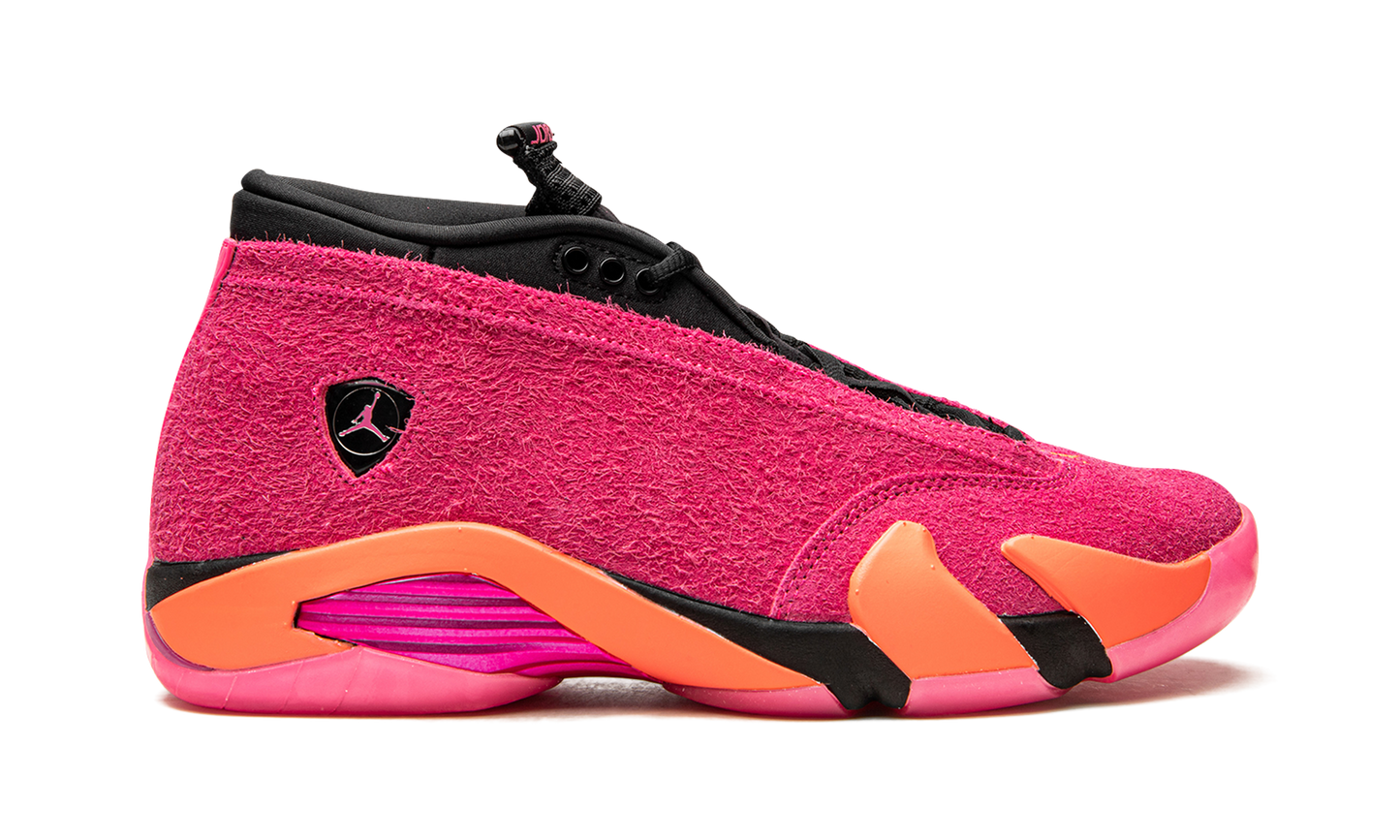 AIR JORDAN 14 RETRO LO WMNS "Shocking Pink"