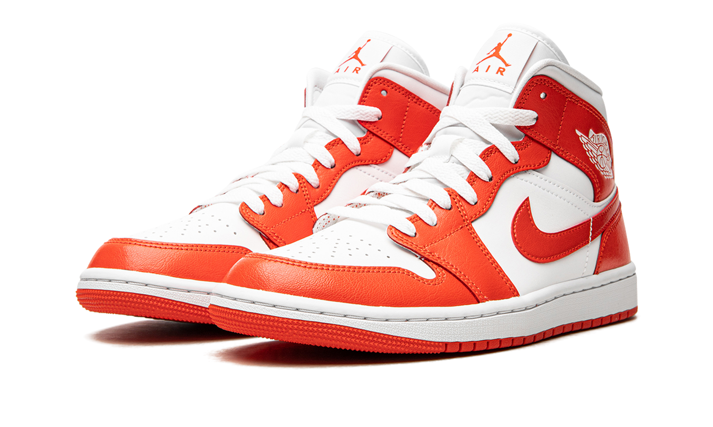 AIR JORDAN 1 MID WMNS "Habanero Red" BQ6472 116
