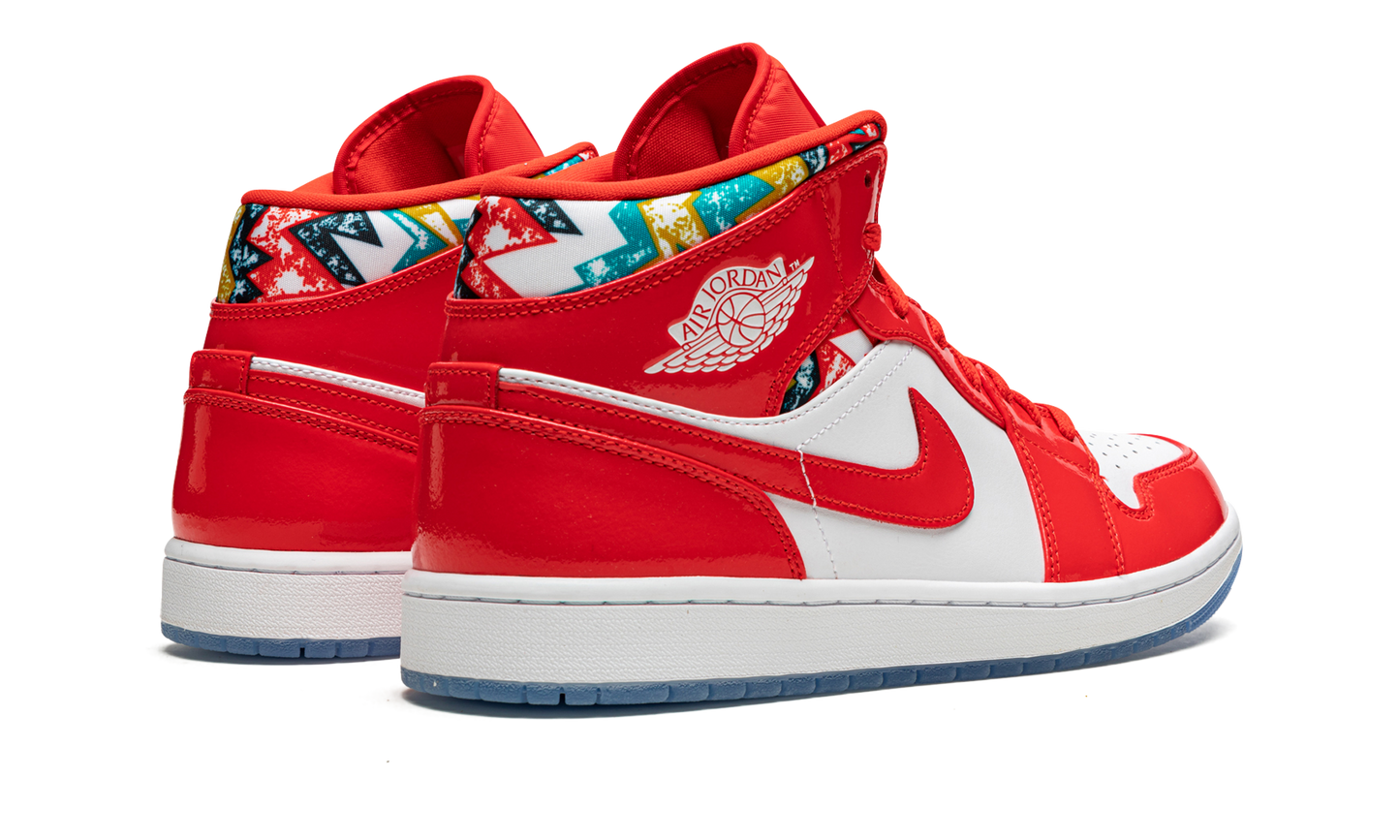 Air Jordan 1 Mid SE "Barcelona Sweater" DC7294 600