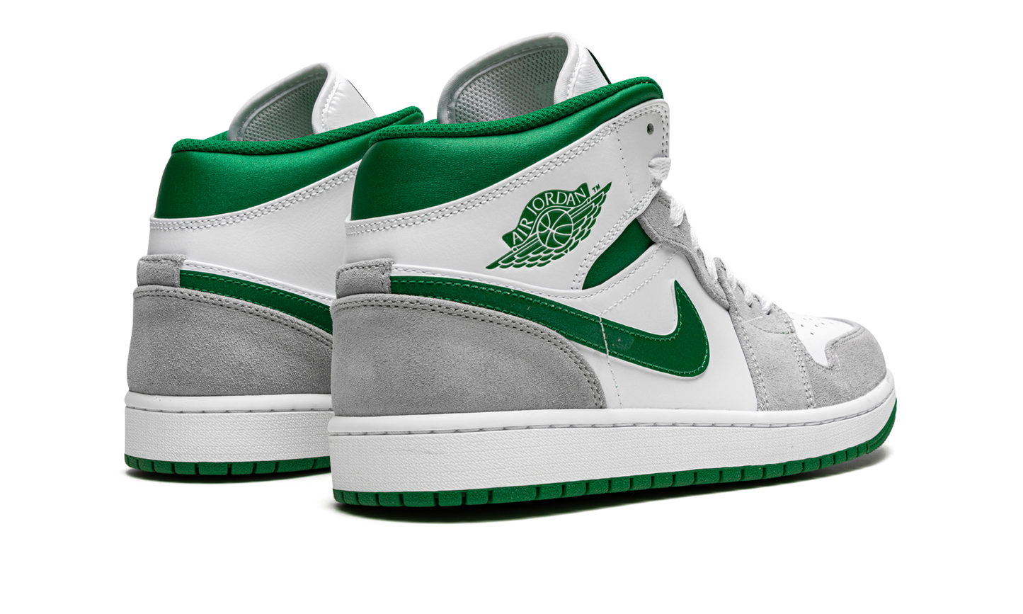 Air Jordan 1 Mid SE "Grey / Pine Green / White" DC7294 103