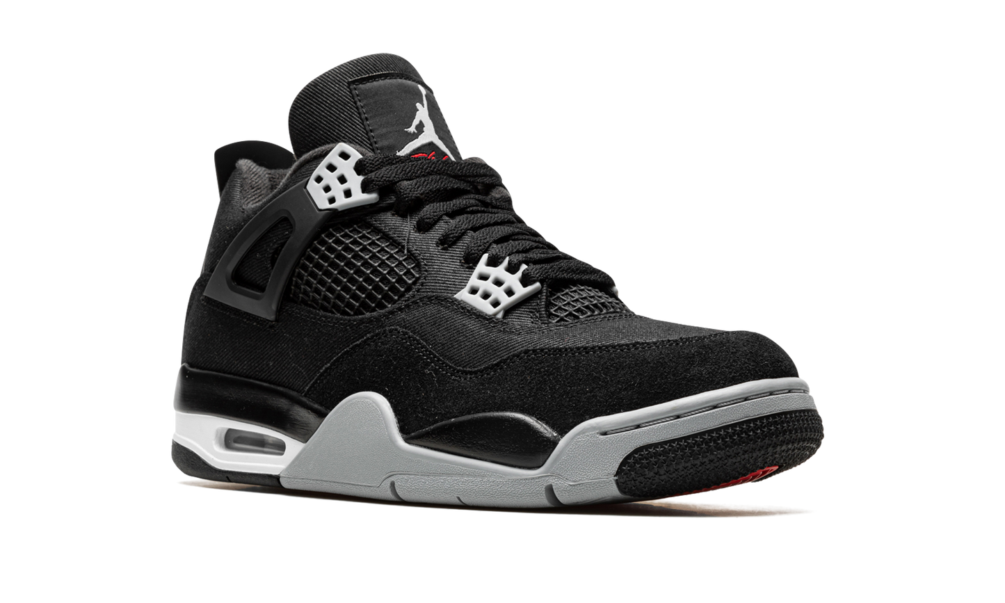 Air Jordan 4 "Black Canvas" DH7138 006