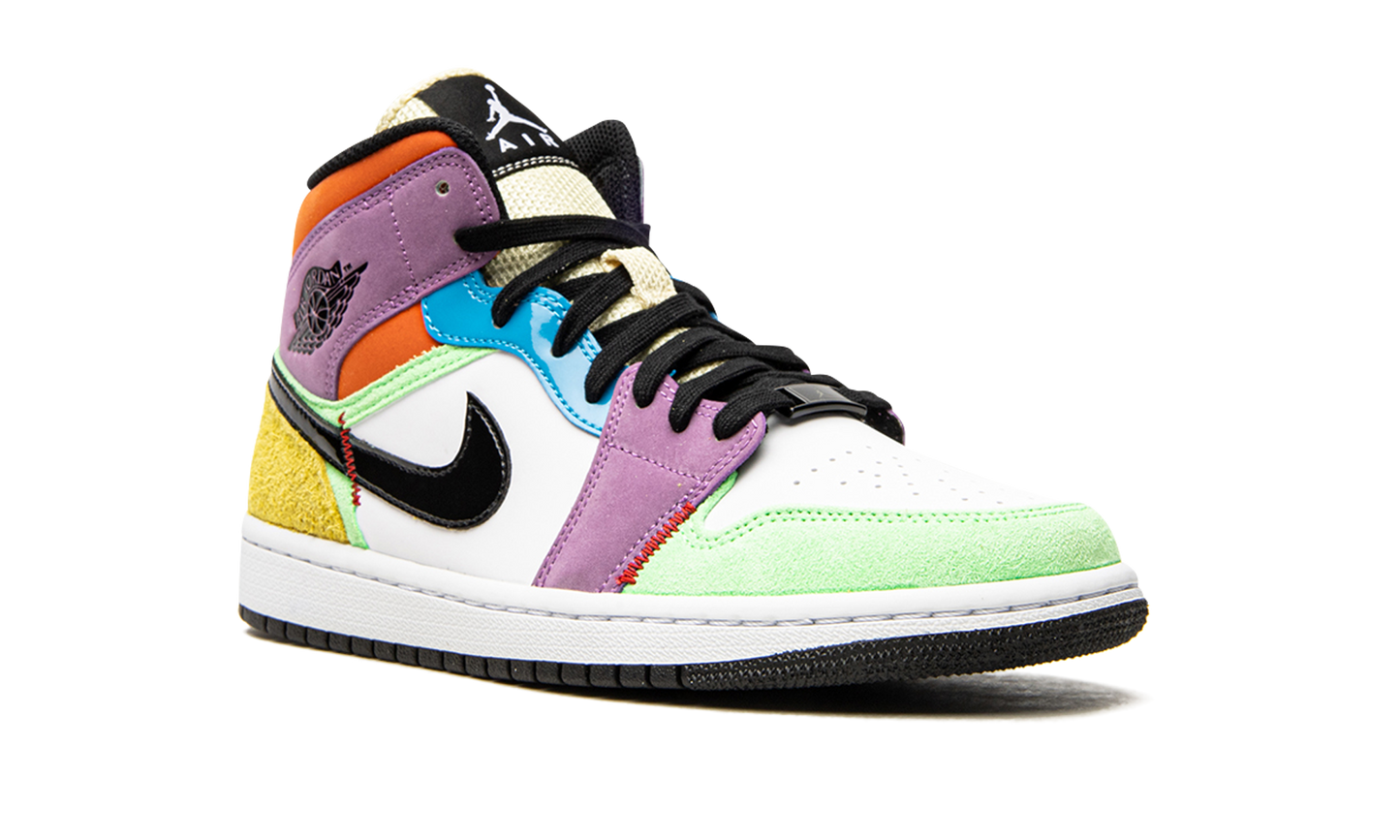 Air Jordan 1 Mid SE WMNS "Lightbulb" CW1140 100