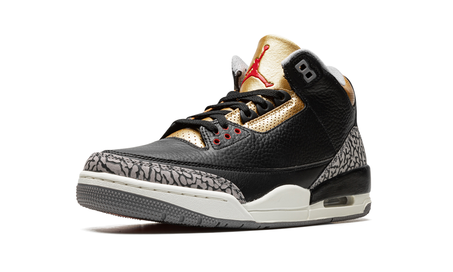 AIR JORDAN 3 WMNS "Black Cement Gold" CK9246 067