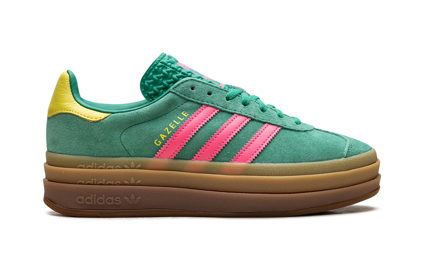 Gazelle Bold WMNS "Court Green Lucid Pink"
