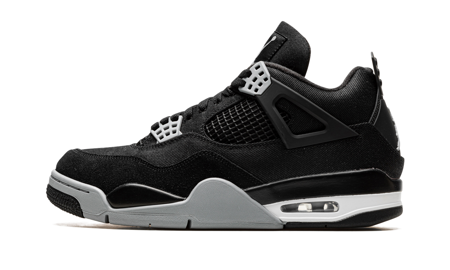 Air Jordan 4 "Black Canvas" DH7138 006