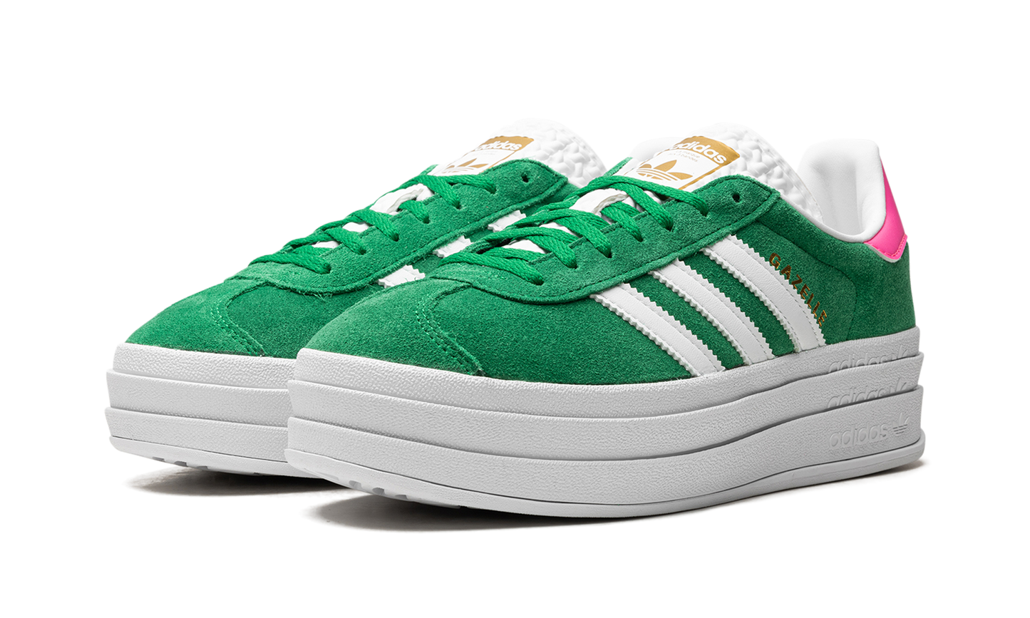Gazelle Bold WMNS "Green Lucid Pink"