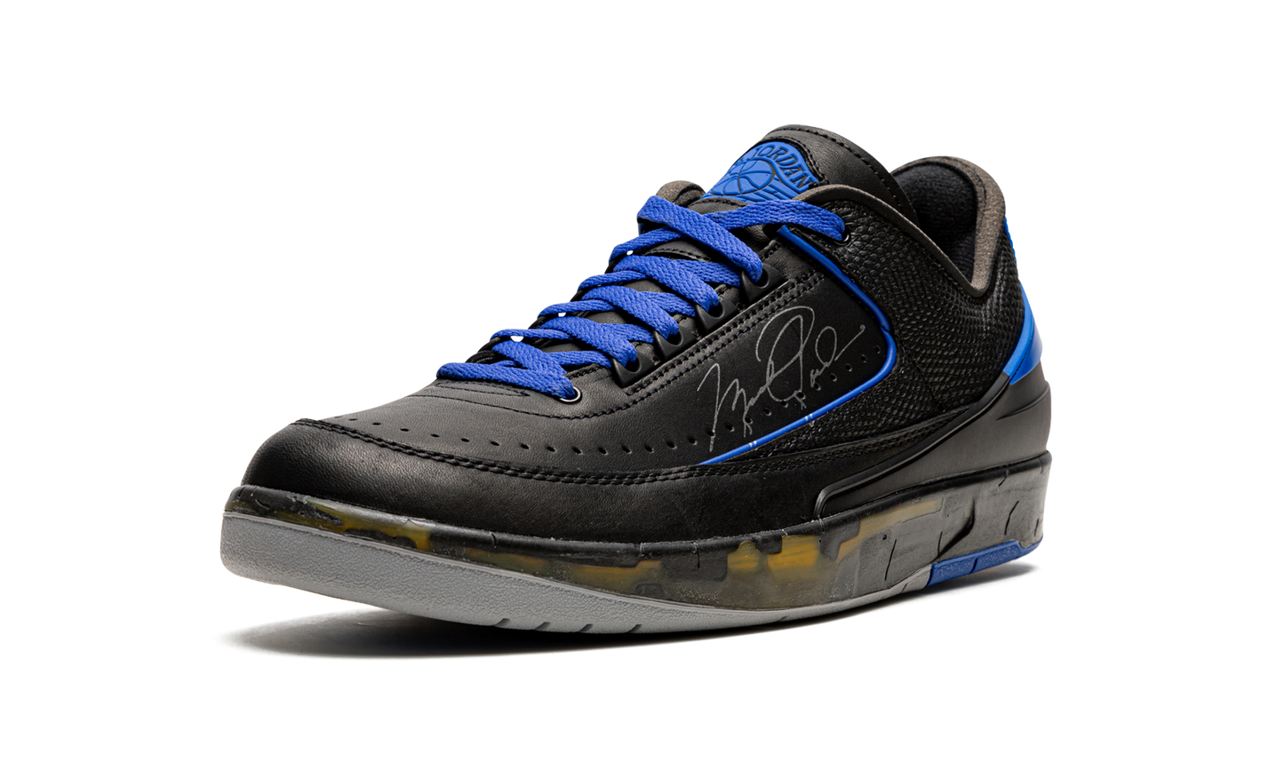 Air Jordan 2 Low OG SP "Off-White - Black/Blue" DJ4375 004