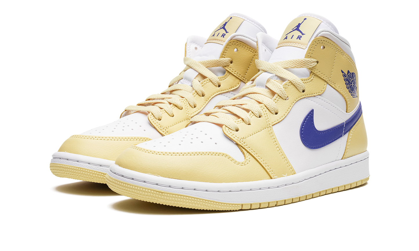 AIR JORDAN 1 MID WMNS "Lemon Wash" BQ6472 701
