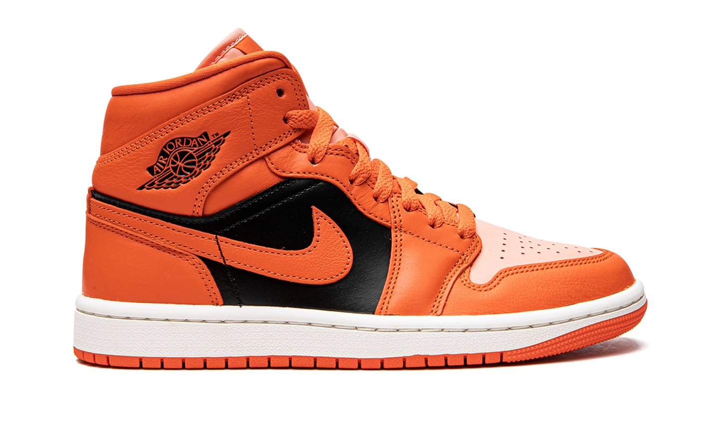 AIR JORDAN 1 MID SE WMNS "Orange / Black" DM3381 600