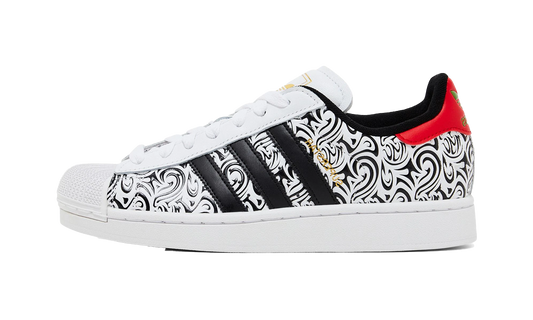 SUPERSTAR II "White/Black/Red"