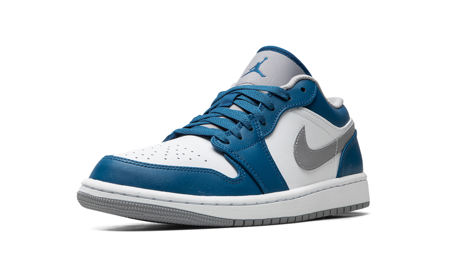 Air Jordan 1 Low "True Blue" 553558 412