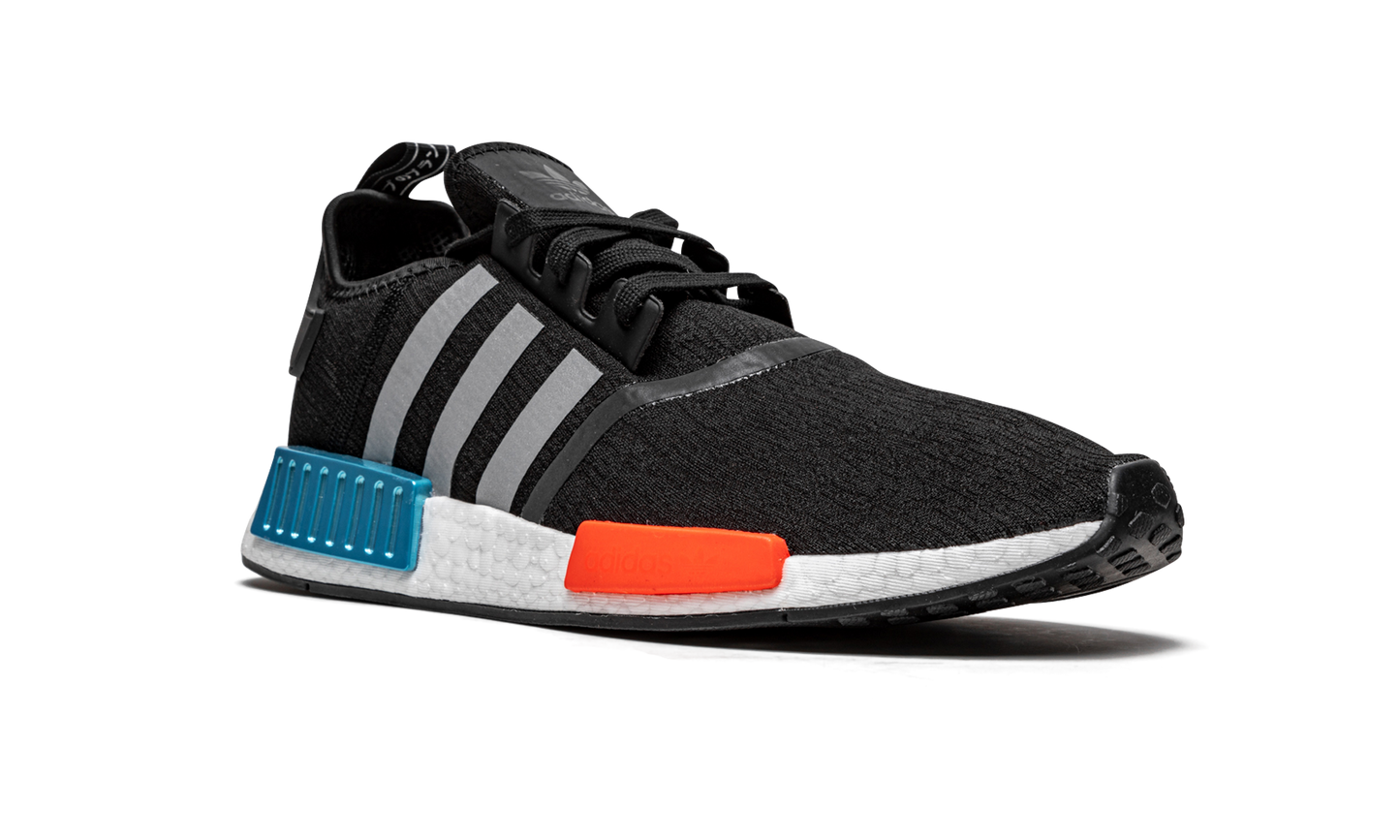 NMD_R1 "Black / Silver / Solar Red"