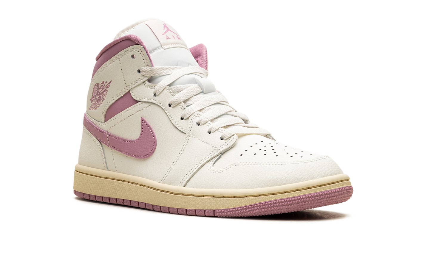 Jordan 1 Mid WMNS "Sail Pink Coconut Milk" BQ6472 162