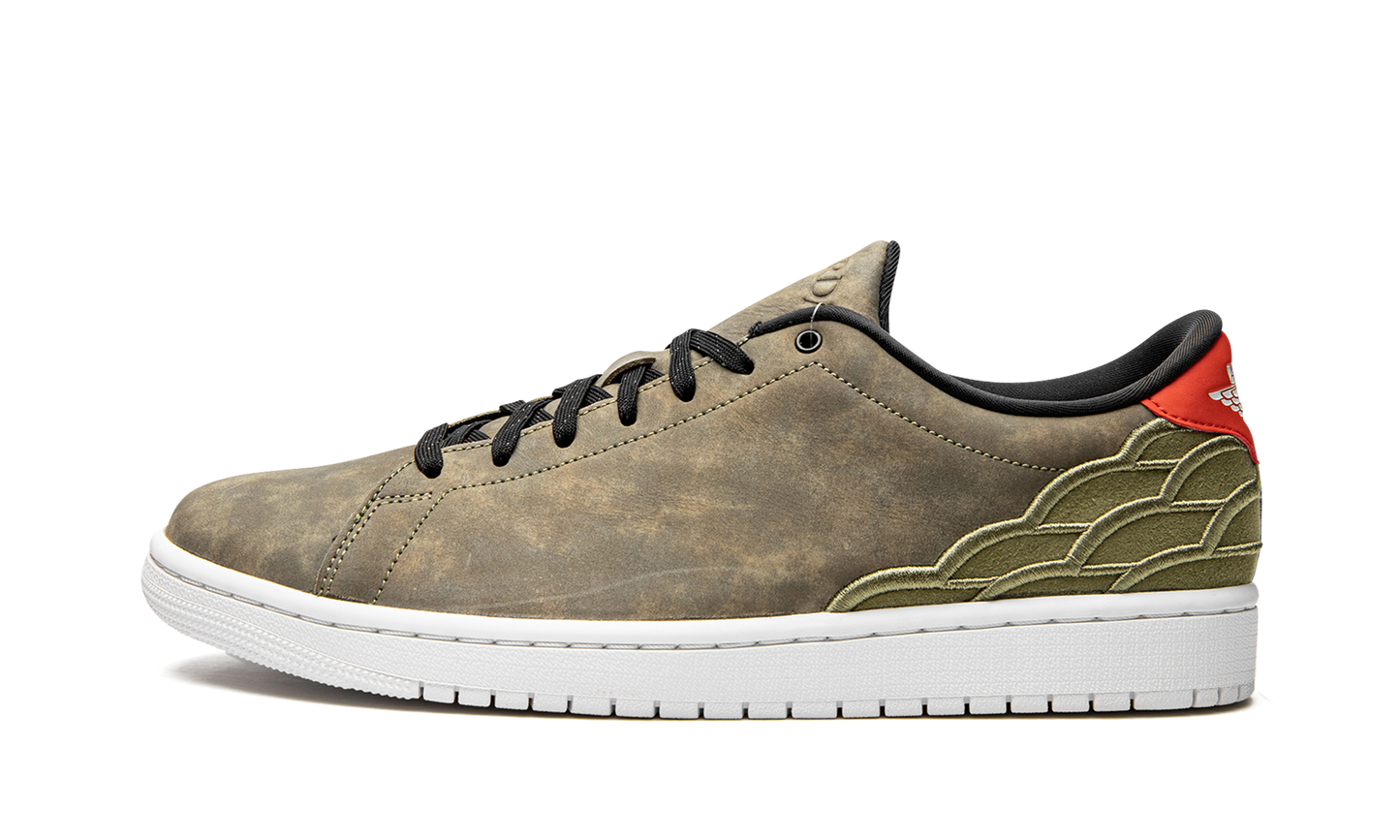 Air Jordan 1 Centre Court "Oil Green" DJ2756 300