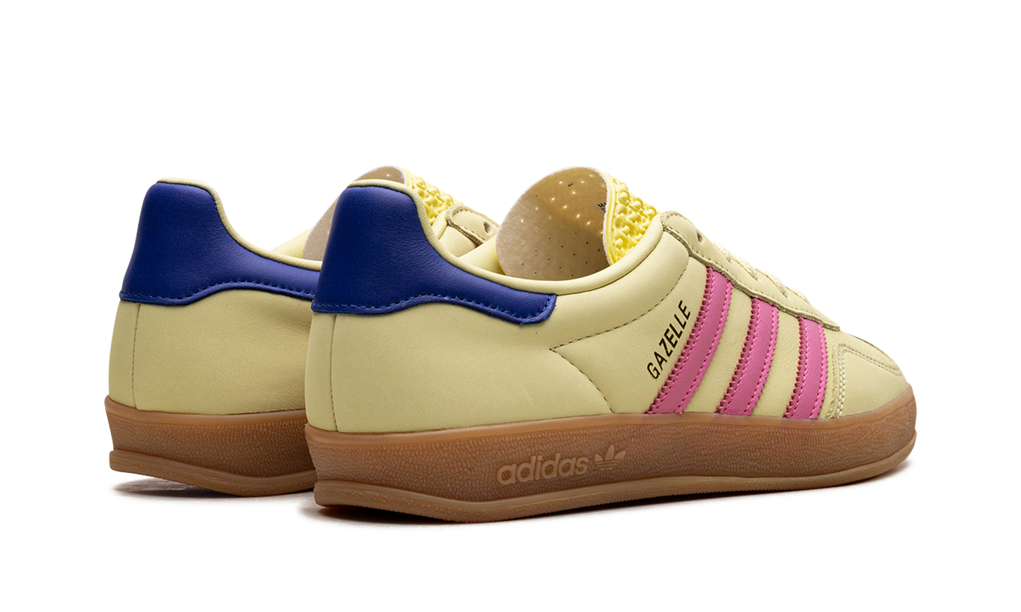 Gazelle Indoor WMNS "Powder Yellow Lucid Pink Royal"