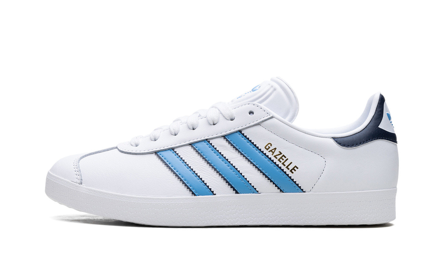 Gazelle "Cloud White Semi Blue Burst"