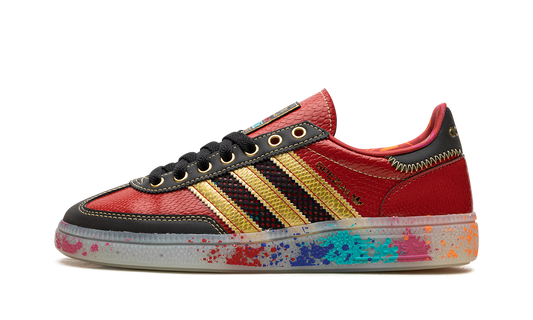 Handball Spezial "S.E.E.D. - Scarlet Gold Paint Splatter"