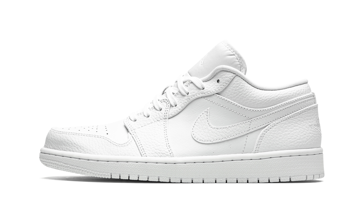 Air Jordan 1 Low "Triple White" 553558 130