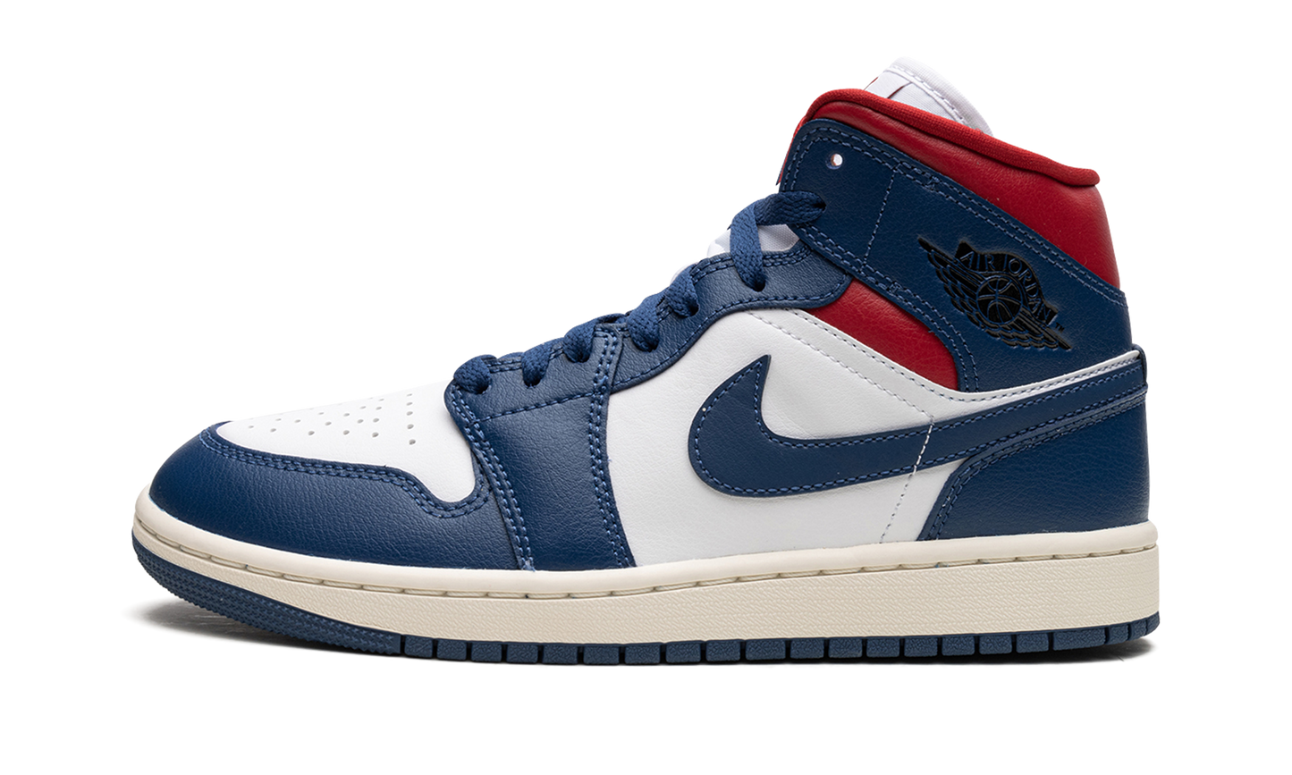 AIR JORDAN 1 MID WMNS "Blue / Red" BQ6472 146