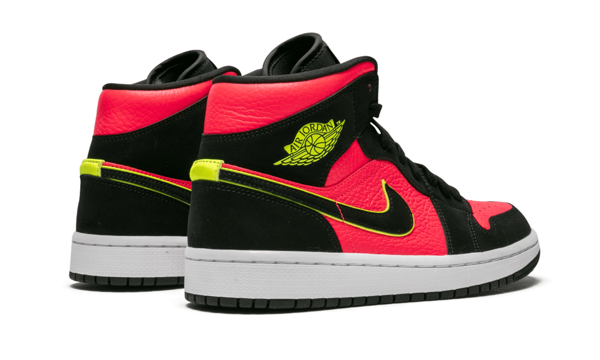 AIR JORDAN 1 MID WMNS "Hot Punch / Volt"