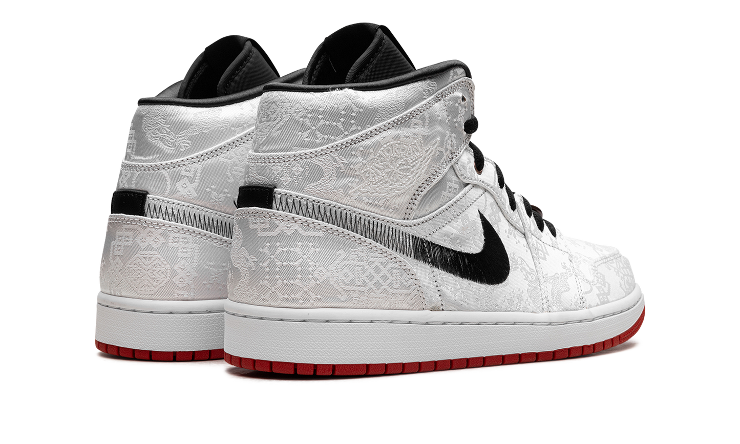 Air Jordan 1 Mid "Fearless Edison Chen - Clot Silk" CU2804 100