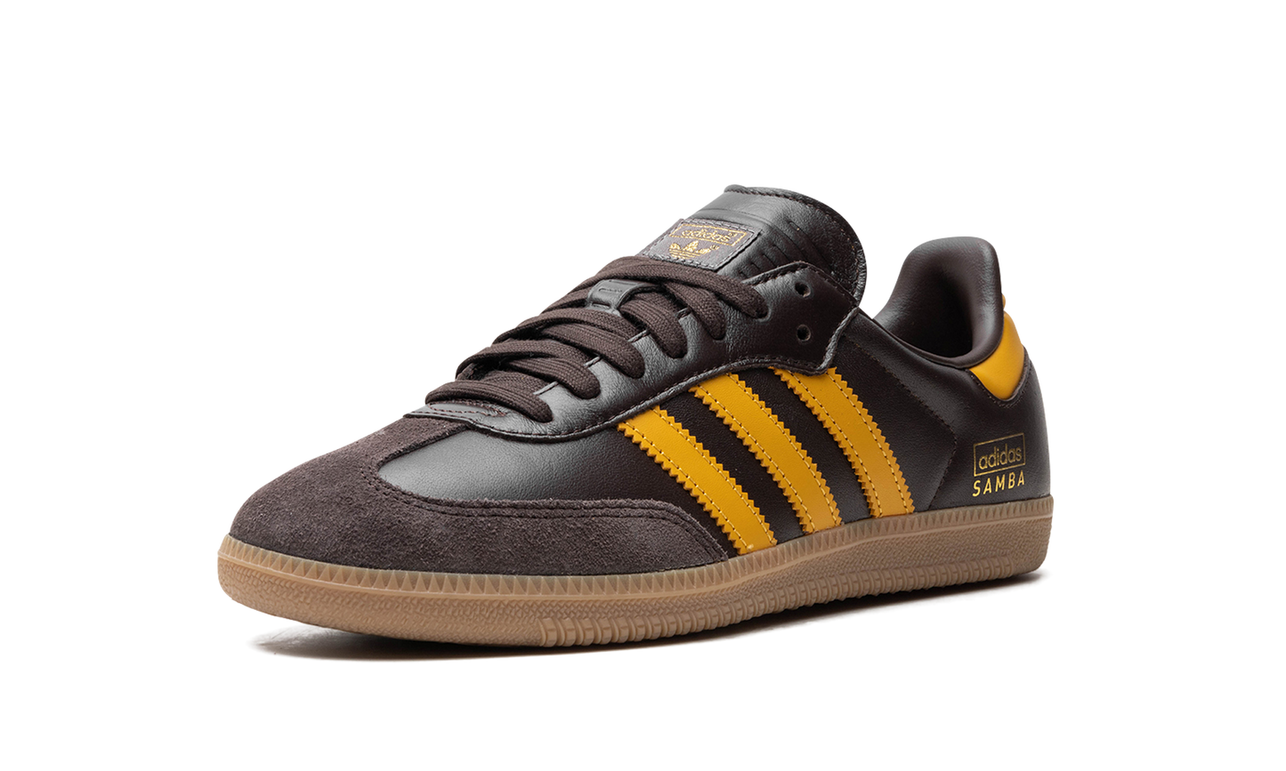 Samba OG "Dark Brown Preloved Yellow"
