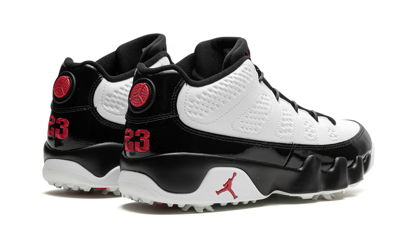 Air Jordan 9 Golf "White Black" FJ5934 100