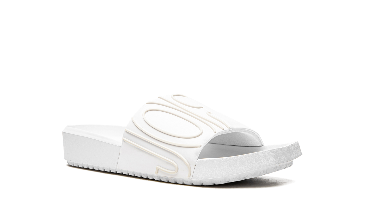 AIR JORDAN NOLA SLIDE WMNS "Triple White" CZ8027 100