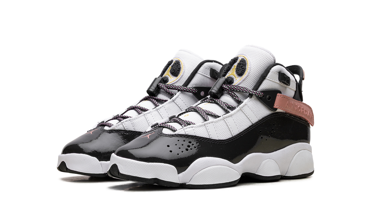 Jordan 6 Rings GS "White Red Stardust Vapor Green Anthracite" DV3178 101