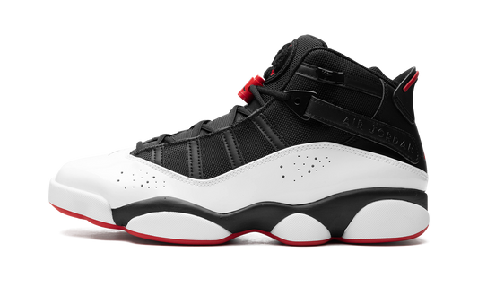 Air Jordan 6 Rings "Wht/Blk/Red" 322992 067