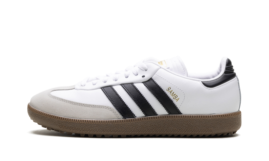 Samba Spikeless Golf "White Black Gum"