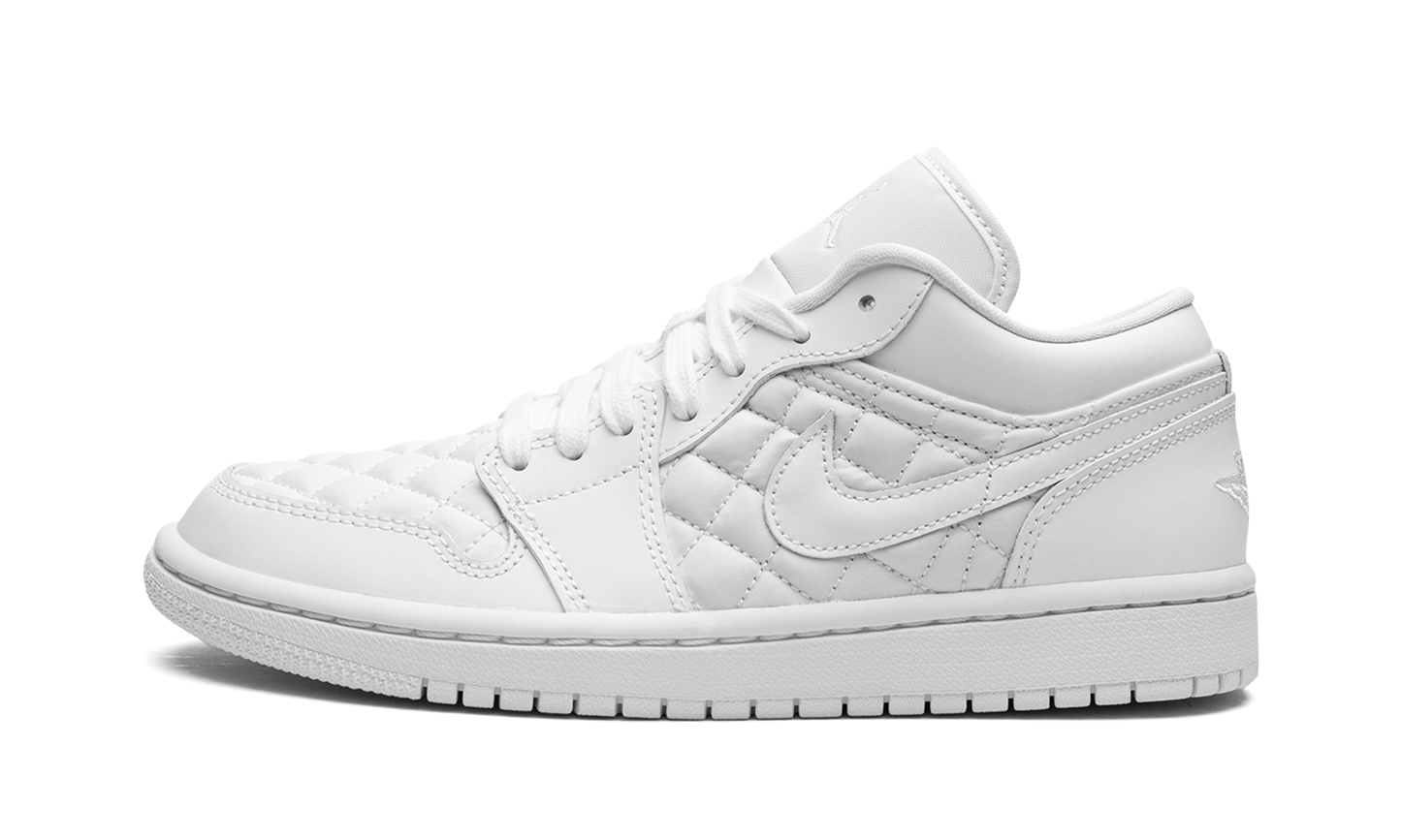 AIR JORDAN 1 LO QUILTED WMNS "Quilted White" DB6480 100