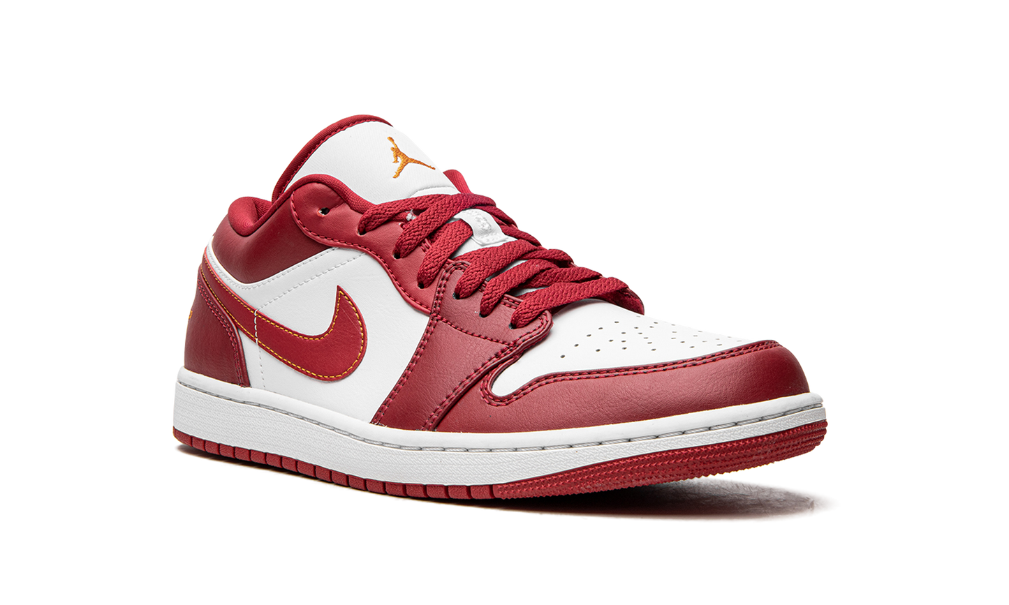 Jordan 1 Low "Cardinal Red" 553558 607