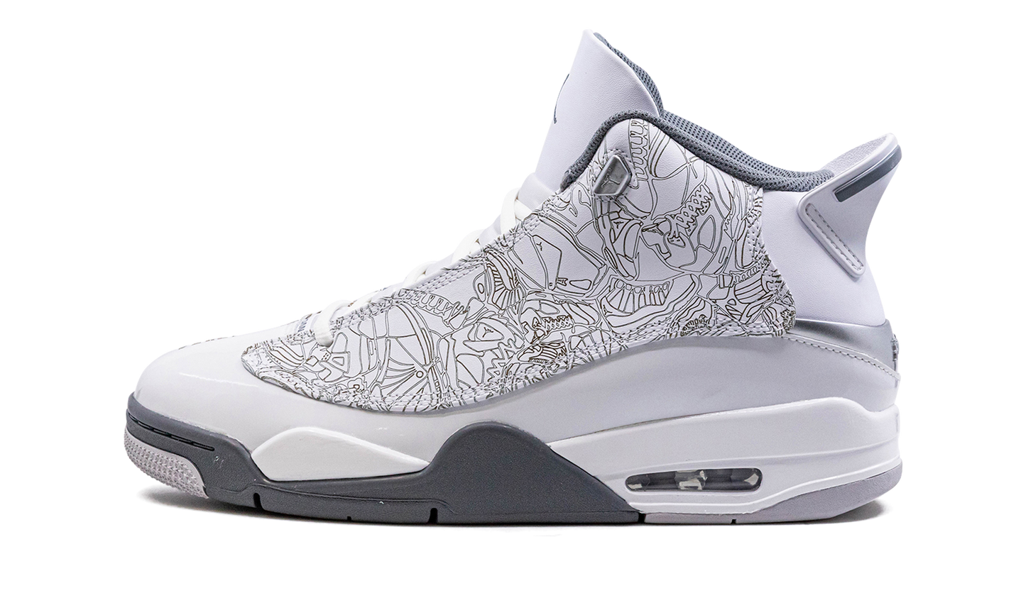 AIR JORDAN DUB ZERO "White / Cool Grey" 311046 107