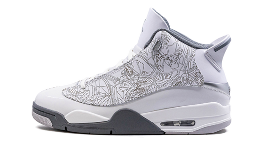 AIR JORDAN DUB ZERO "White / Cool Grey" 311046 107