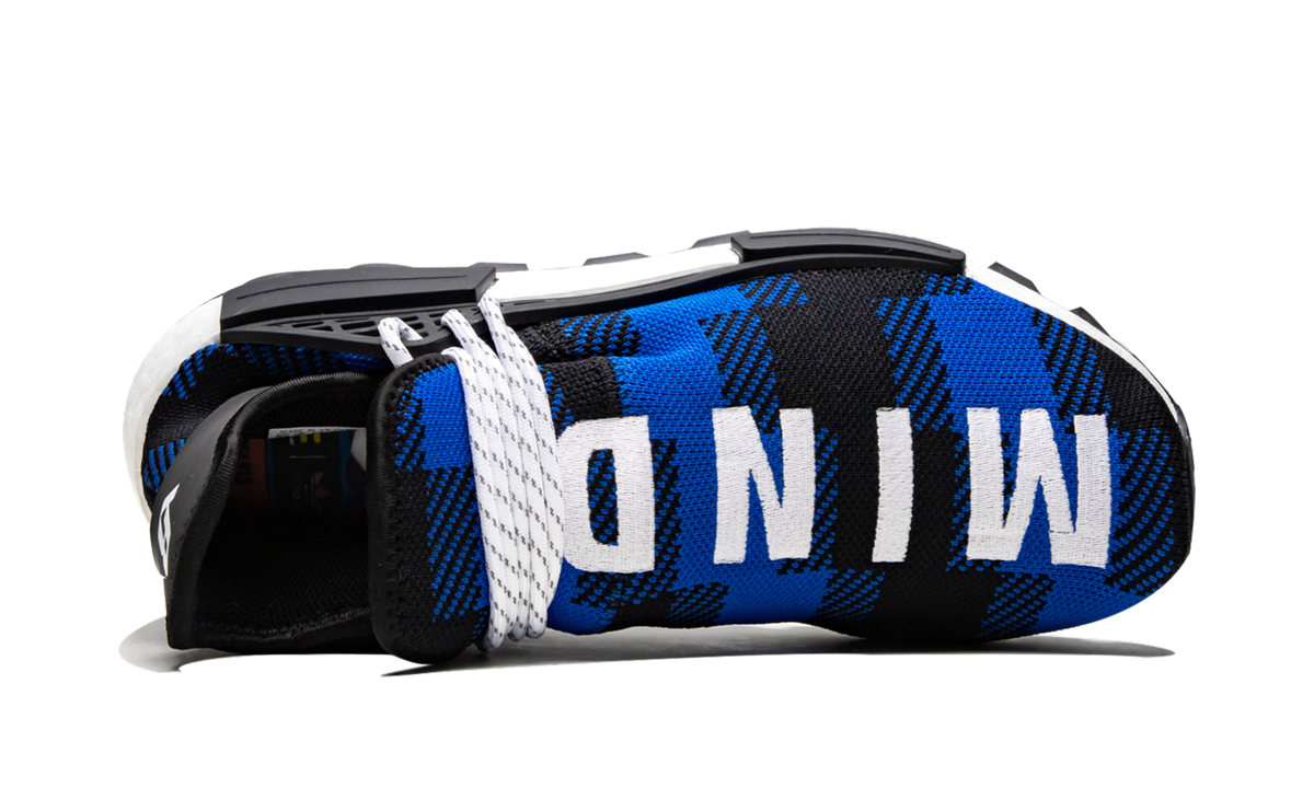 NMD Humanrace "Pharrell Williams X Billionaire Boys Club - Plaid Pack Blue"