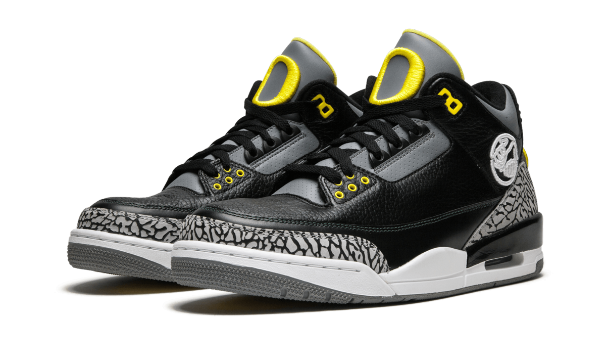 Air Jordan 3 "Oregon Pit Crew" 282240 594