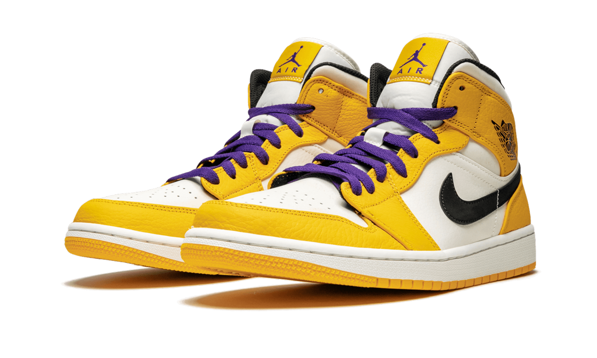 Air Jordan 1 Mid SE "Lakers" 852542 700