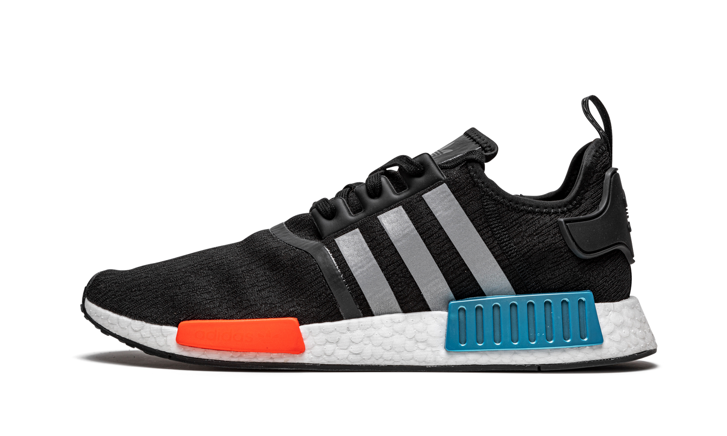 NMD_R1 "Black / Silver / Solar Red"