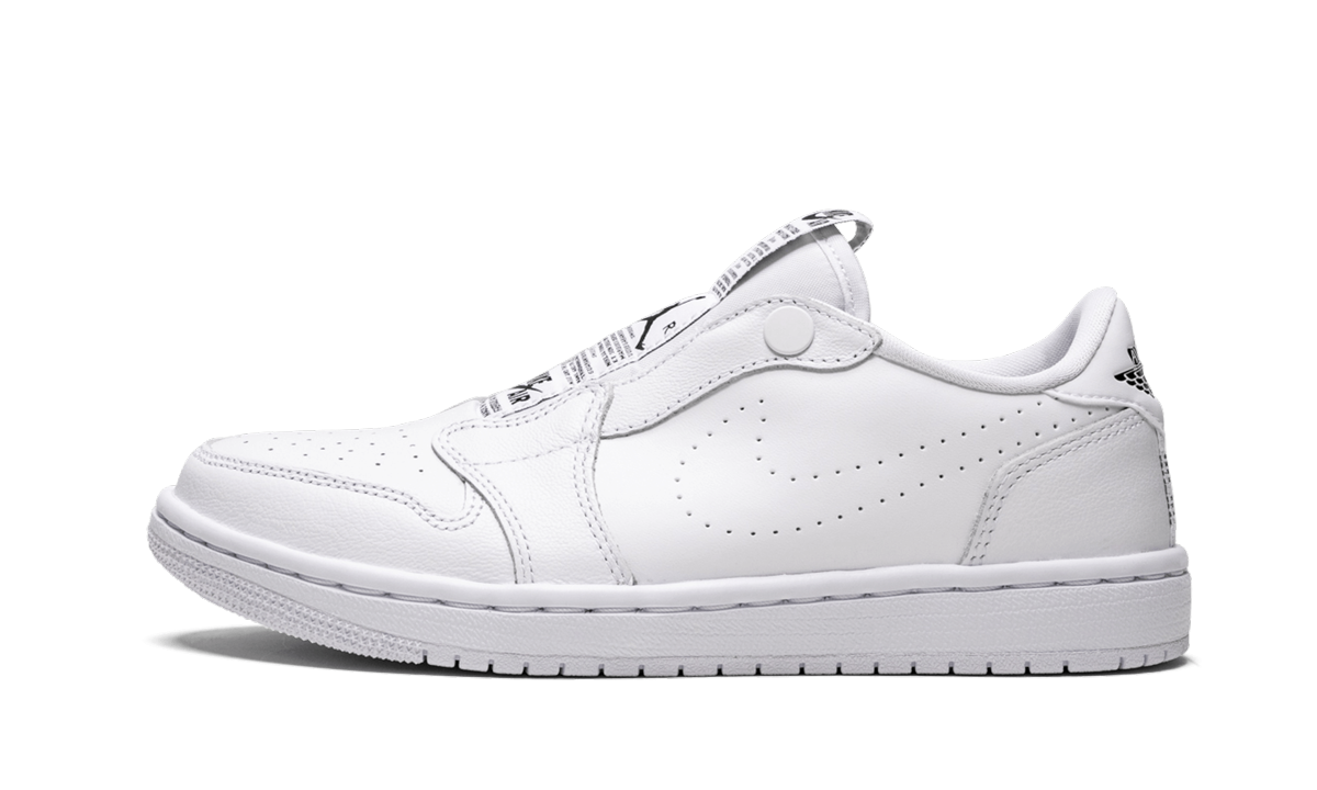 AIR JORDAN 1 RET LO SLIP WMNS "TRIPLE WHITE" AV3918 100