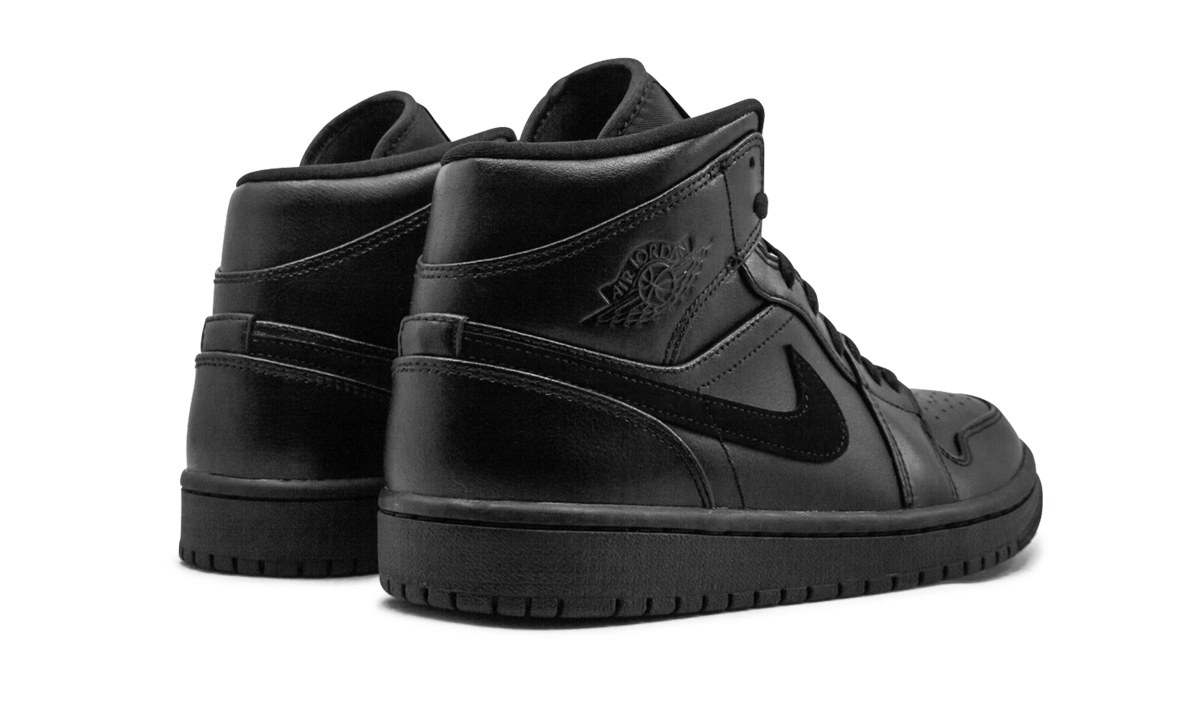Air Jordan 1 Mid "Triple black" 554724 090