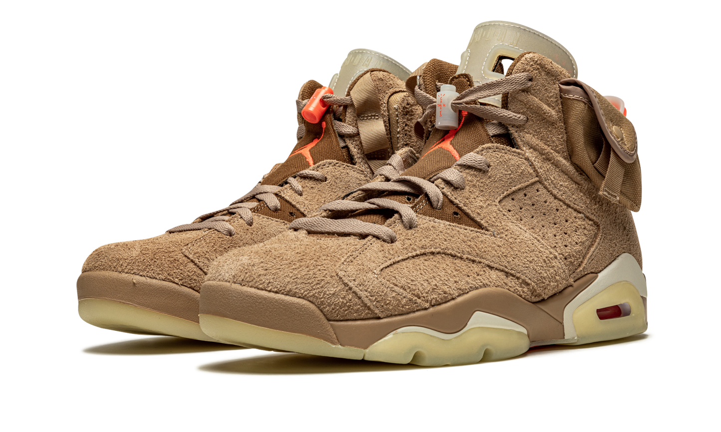 Air Jordan 6 Retro "Travis Scott - British Khaki" DH0690 200